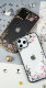 Чехол PQY Flora для iPhone 12 mini Золотой - Изображение 139546