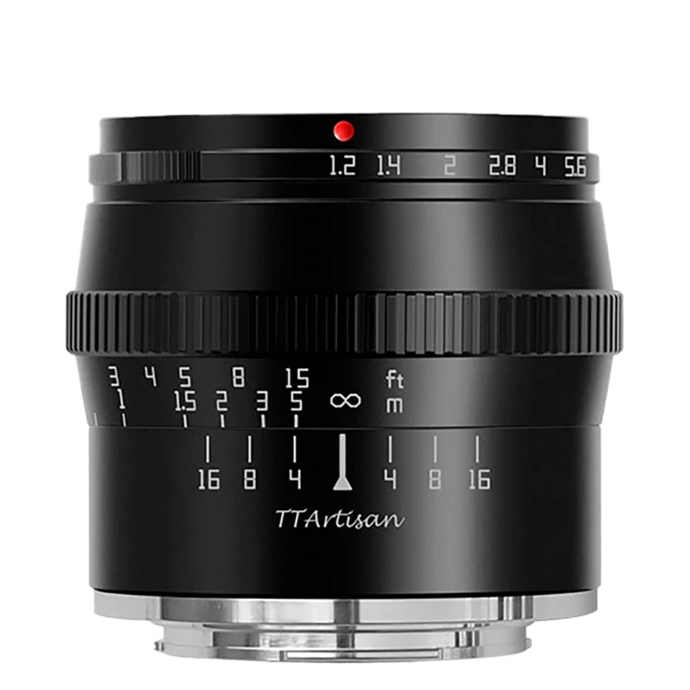 Объектив TTArtisan 50mm F1.2 E-mount Чёрный