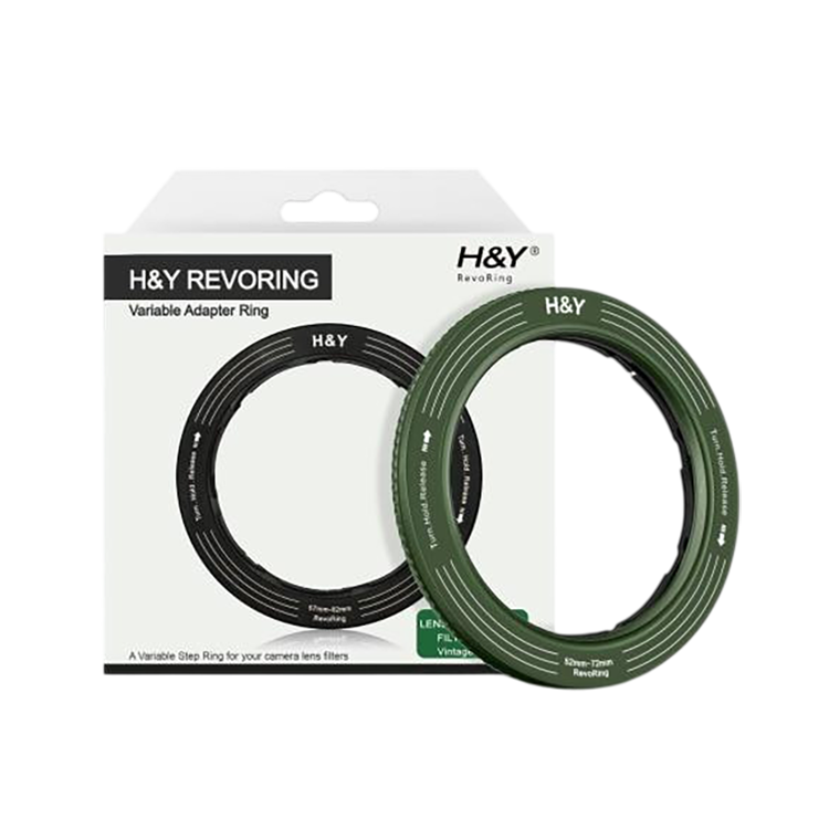 Переходное кольцо H&Y RevoRing Variable Adapter 52-72мм для 77мм Зелёное