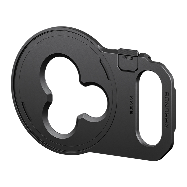 Адаптер светофильтра Tilta Khronos 58mm Filter Tray для iPhone 17 Pro Max Серый