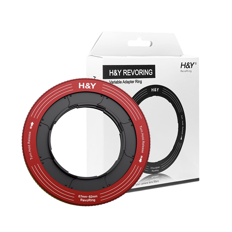Переходное кольцо H&Y RevoRing Variable Adapter 67-82мм для 82мм Красное