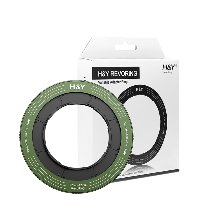 Переходное кольцо H&Y RevoRing Variable Adapter 67-82мм для 82мм Зелёный