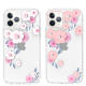 Чехол PQY Apricot для iPhone 12/12 Pro Розовый - Изображение 210679