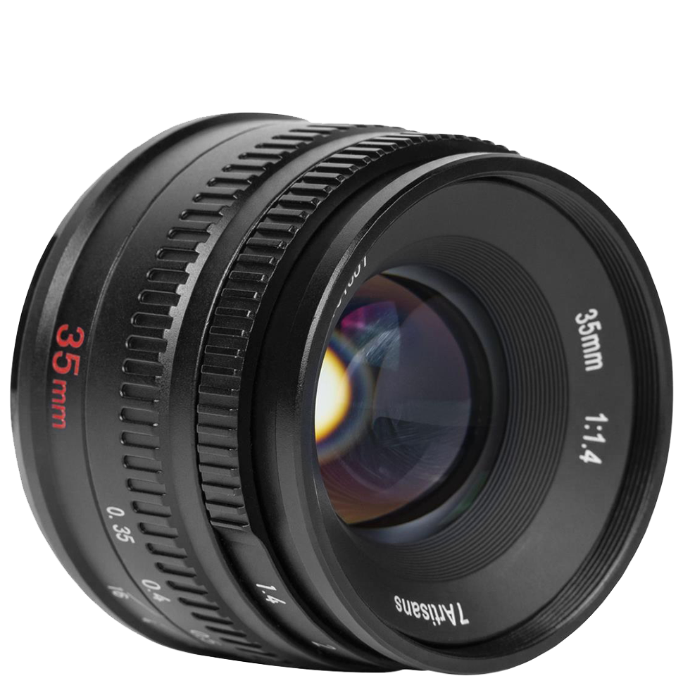 Объектив 7Artisans 35mm F1.4 Mark II APS-C X-Mount Чёрный preOrder=07.10.2026