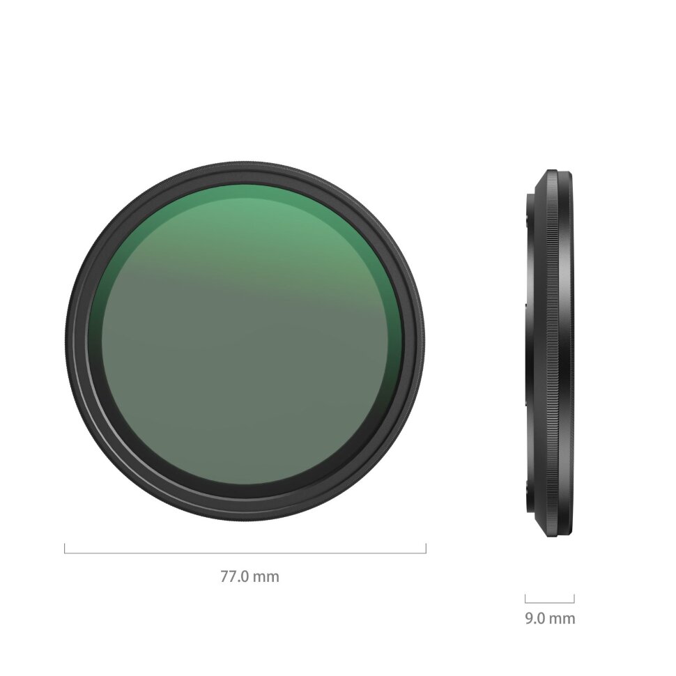 Светофильтр SmallRig Attachable VND2-32 (1-5 Stop) 67мм