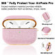 Чехол PQY Bling для Apple AirPods Pro Розовый - Изображение 167101