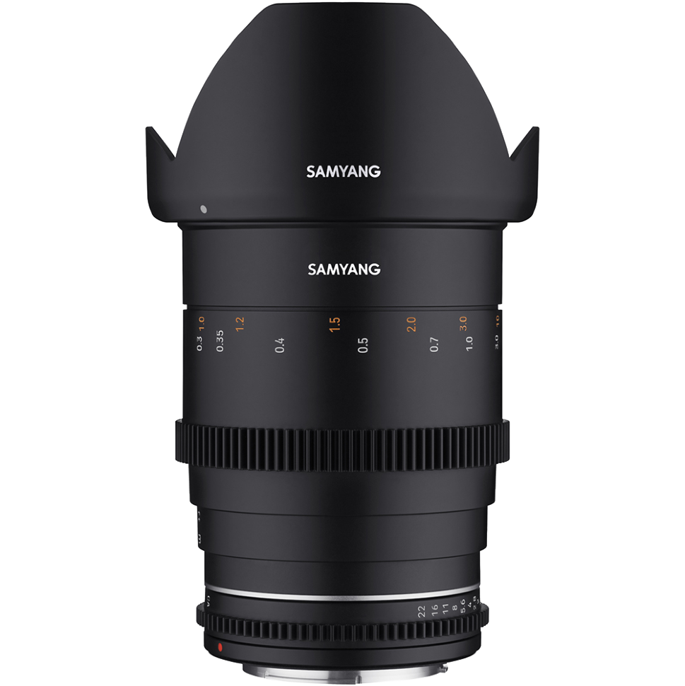 Объектив Samyang 35mm T1.5 VDSLR MK2 E-mount