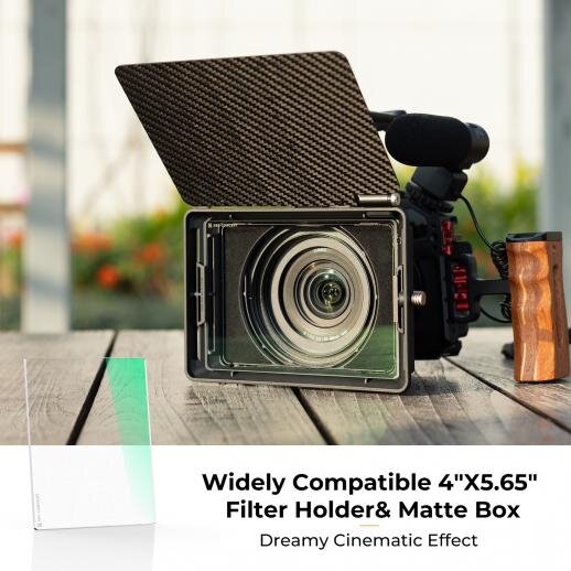 Светофильтр K&F Concept Nano-X Black soft 1/8 (4x5.65")
