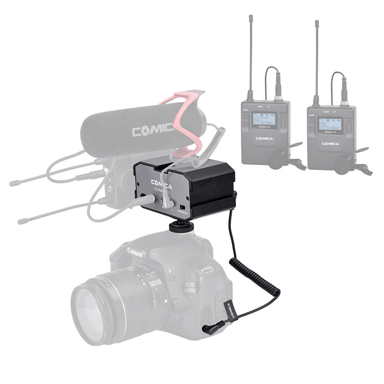 Микшер двуканальный CoMica CVM-AX1 3.5mm