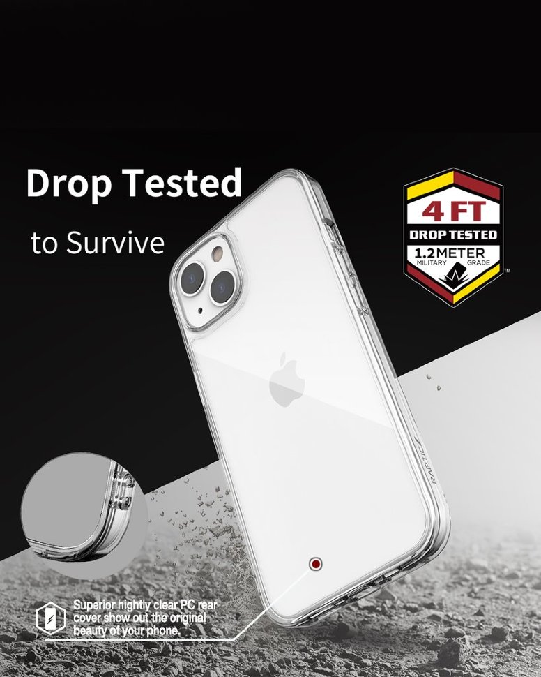 Чехол Raptic ClearVue для iPhone 13 Pro