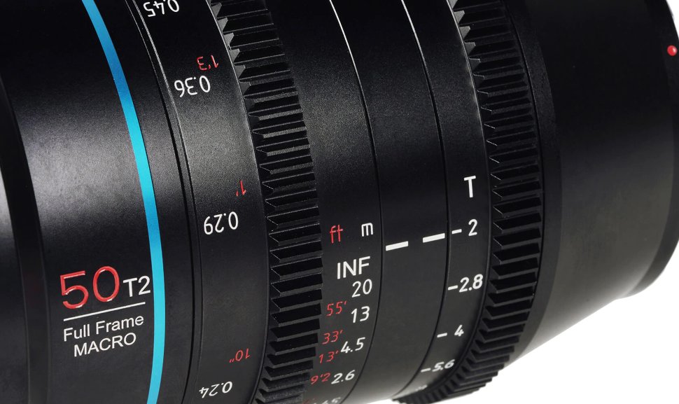 Объектив Sirui Jupiter 50mm T2 Full-frame Macro PL-mount