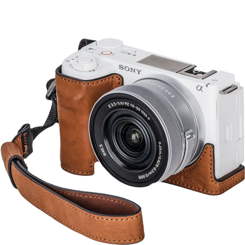 Чехол SmallRig Leather Case Kit для Sony ZV-E10 II Коричневый 