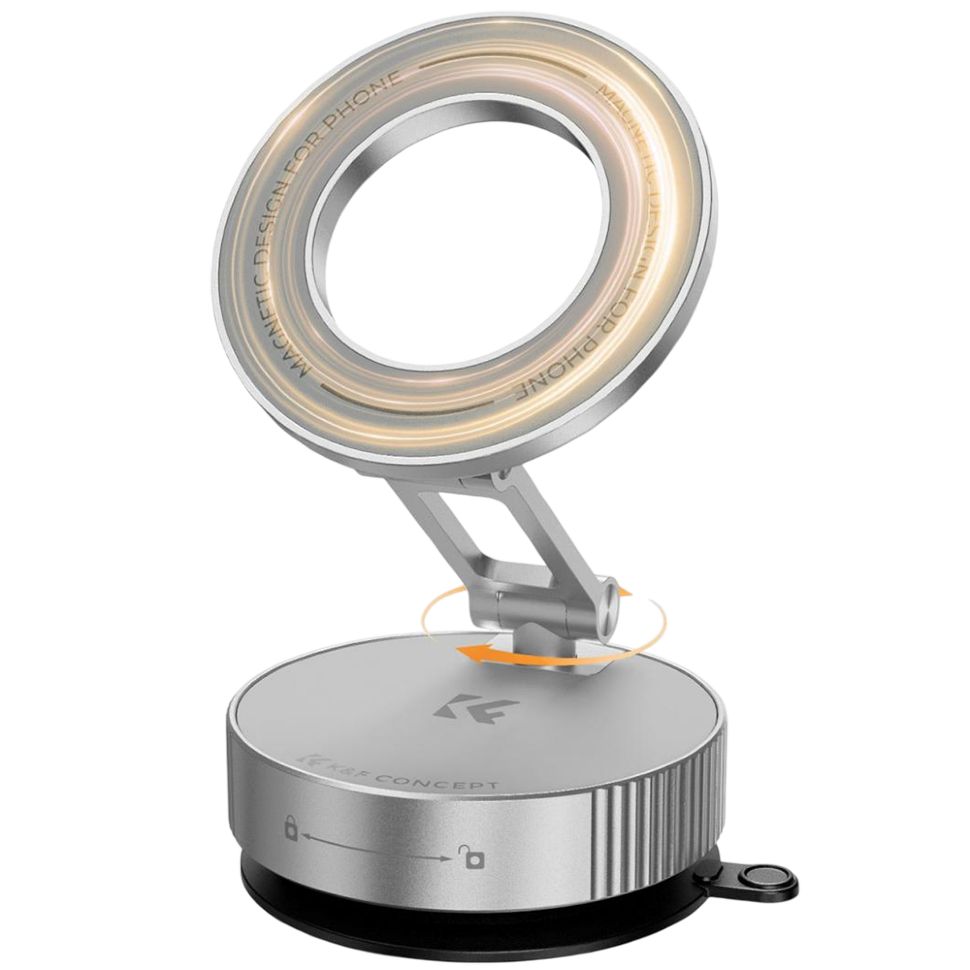 Держатель смартфона K&amp;F Concept MS-52 MagSafe Серебро preOrder=07.10.2026