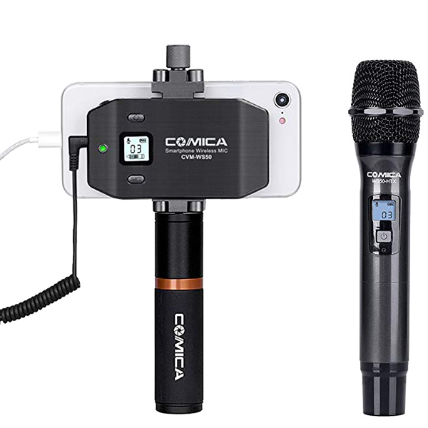 Радиосистема CoMica UHF CVM-WS50 H для смартфона (Уцененный кат.Б) 