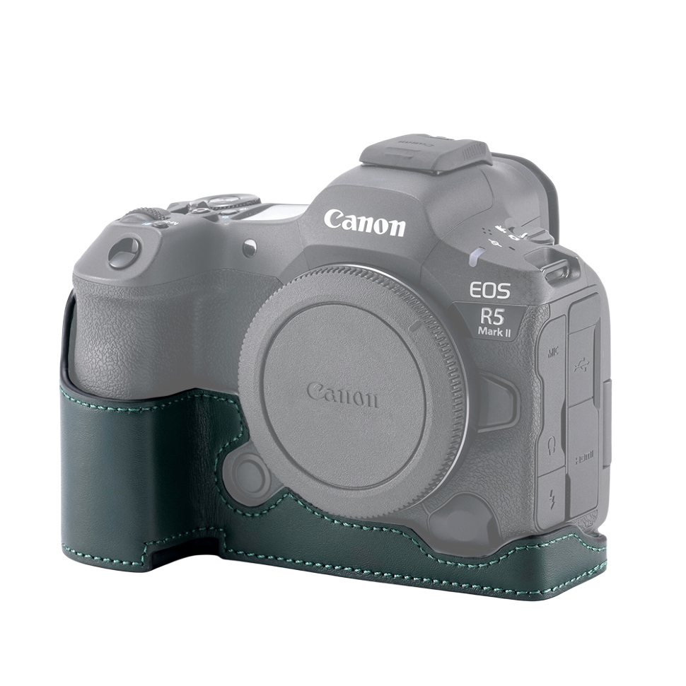 Чехол Tilta Leather Half Case для Canon R5 Mark II Зелёный 