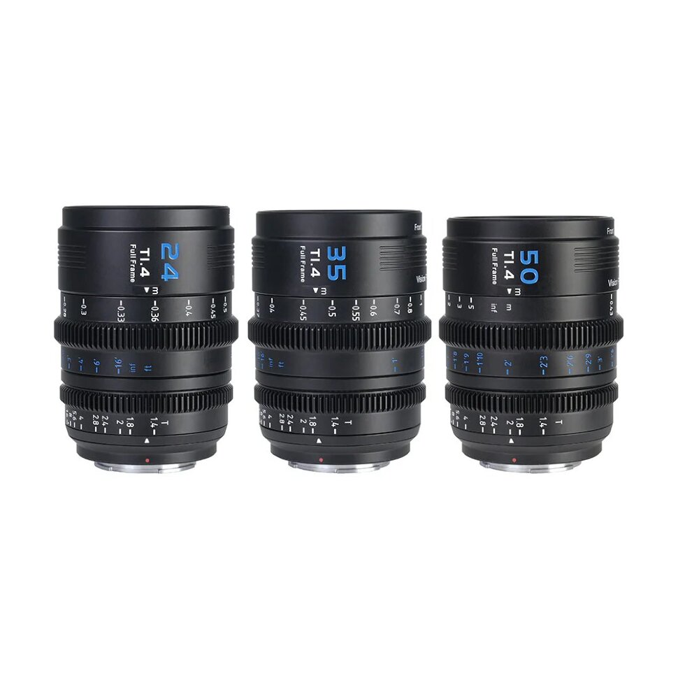 Объектив Sirui Vision Prime 1 Cine 35mm Т1.4 FF Чёрный