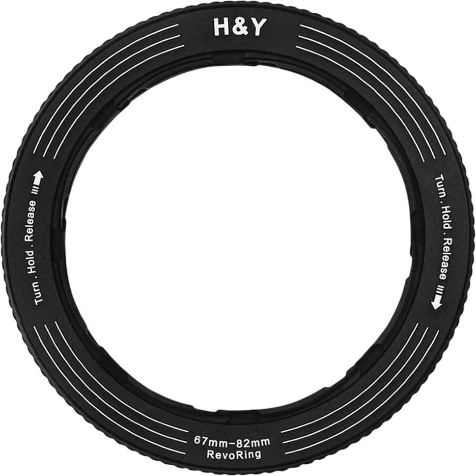 Переходное кольцо H&amp;Y RevoRing Variable Adapter 67-82мм для 82мм Серое 