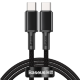 Кабель Baseus High Density Braided Type-C 100W 1м Чёрный - Изображение 147631