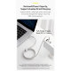 Кабель Baseus High Density Braided Type-C 100W 1м Чёрный - Изображение 147645