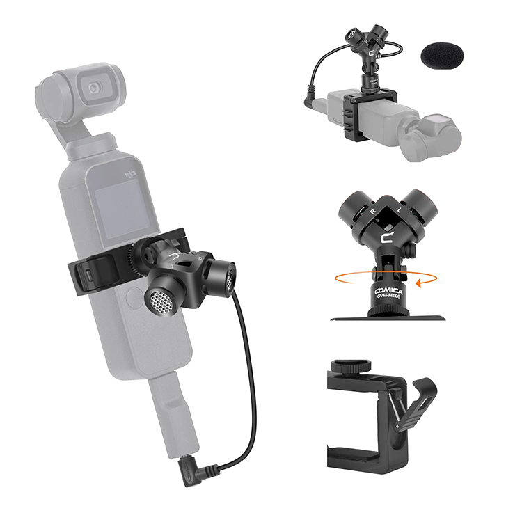 Микрофон Comica CVM-MT06 для DJI Osmo Pocket