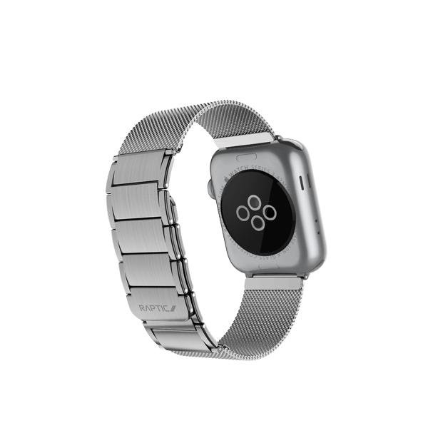 Браслет Raptic Classic Plus для Apple Watch 42/44мм Серебро