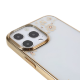 Чехол PQY Flora для iPhone 13 Розовое золото - Изображение 173002