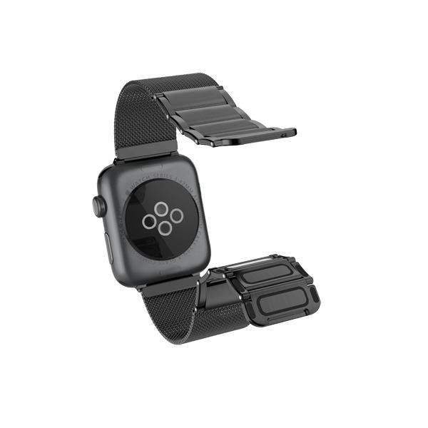 Браслет Raptic Classic Plus для Apple Watch 38/40мм Чёрный