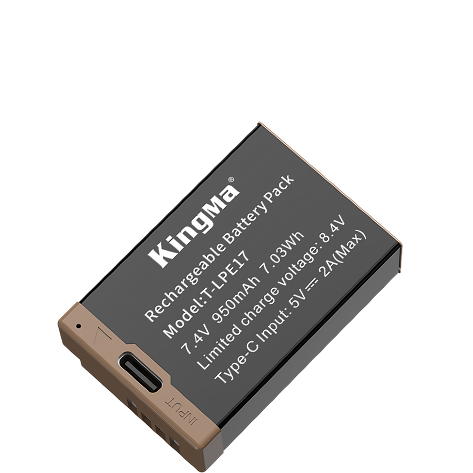 Аккумулятор KingMa LP-E17 Type-C 950мАч preOrder=07.10.2026