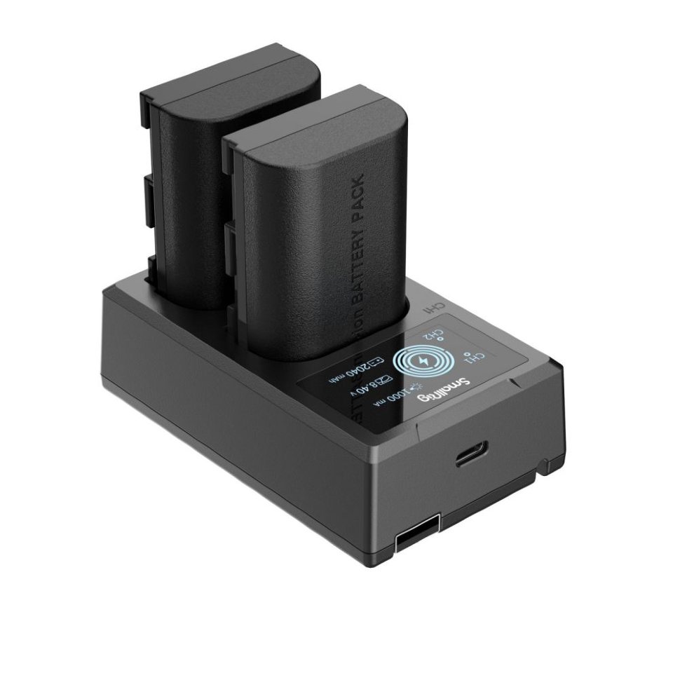 2 аккумулятора LP-E6NH + зарядное устройство SmallRig 3821