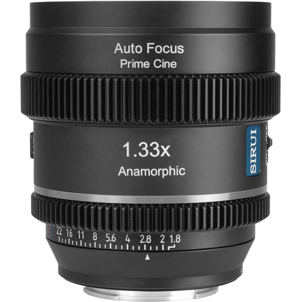 Объектив Sirui 20mm T1.8 1.33x S35 AF Anamorphic E-mount (Neutral Flare) preOrder=24.11.2026