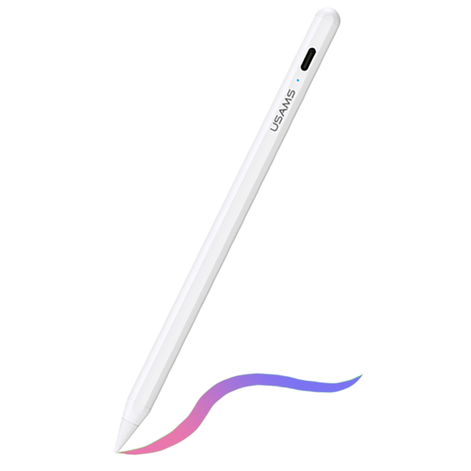 Стилус USAMS US-ZB254 Magnetic Charging Tilt-sensitive Active Touch Capacitive Sty (Уцененный кат.А) 