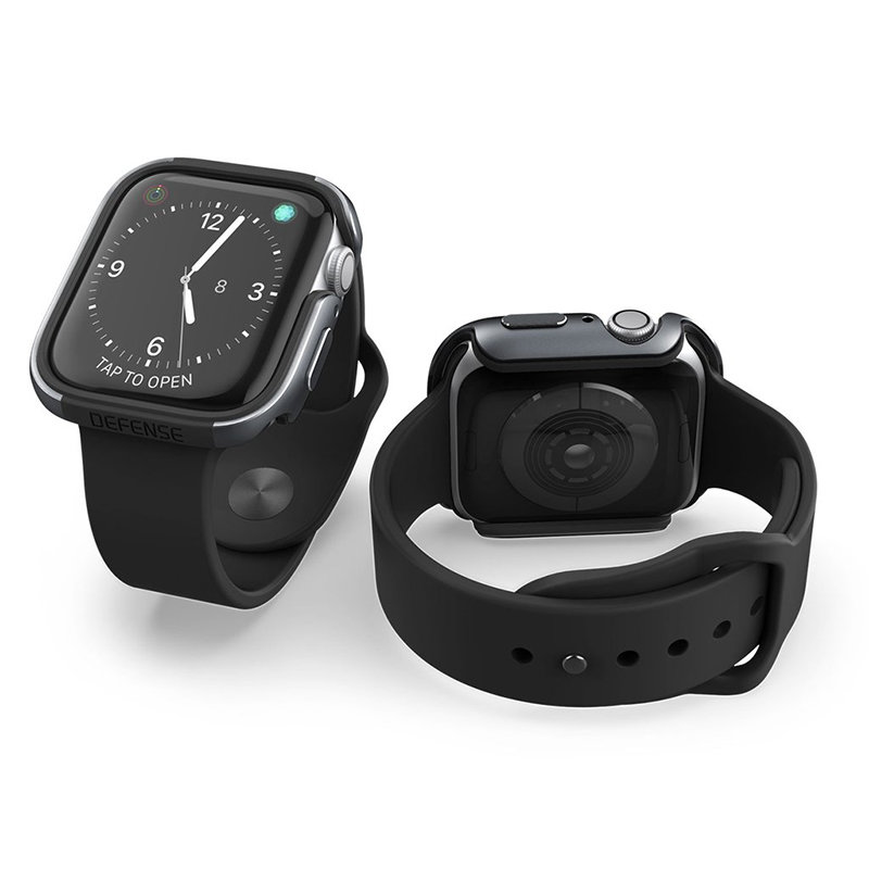 Чехол X-Doria Defense Edge для Apple Watch 40 мм Charcoal