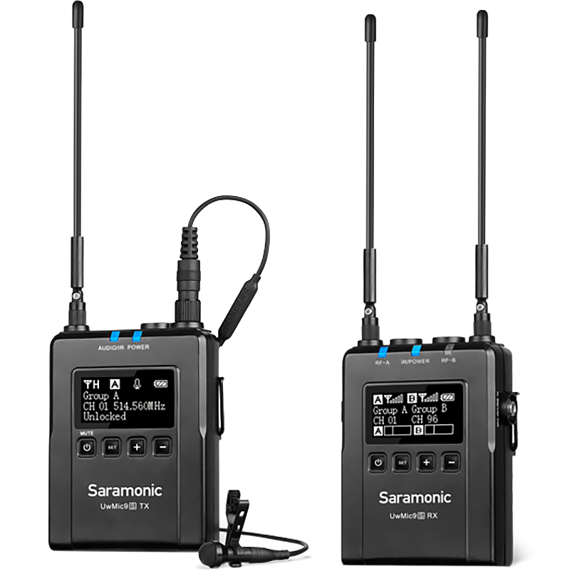 Радиосистема Saramonic UwMic9S Kit1 (RX+TX) 
