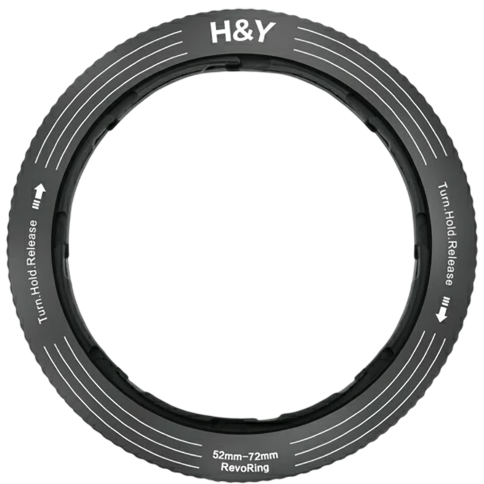 Переходное кольцо H&amp;Y RevoRing Variable Adapter 52-72мм для 77мм Серое 