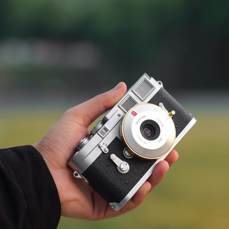 Объектив 7artisans 35mm F5.6 Leica M Серебро