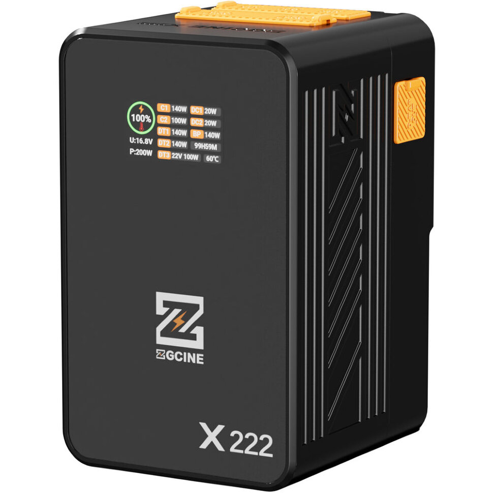 Аккумулятор ZGCine ZG-X222 V-mount Оранжевый