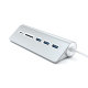 Хаб Satechi Aluminum USB 3.0 & CARD READER - Изображение 201838