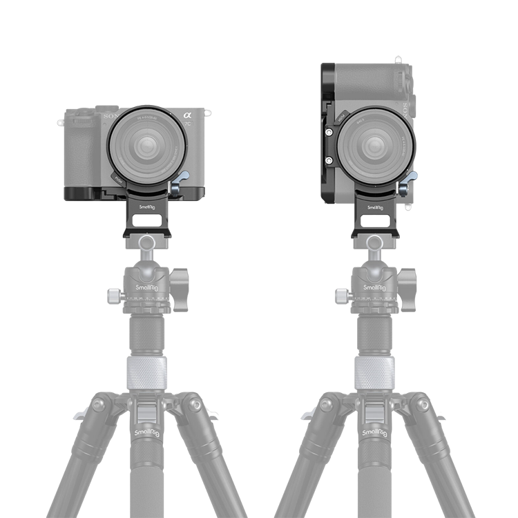 Адаптер для вертикальной съемки SmallRig 4570 Horizontal-to-Vertical Mount Plate Kit для Sony A7C II / A7CR