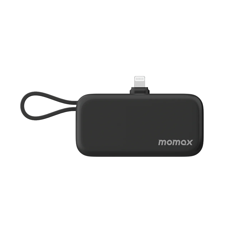 Внешний аккумулятор Momax 1-Power Mini 5000mAh Lightning Чёрный