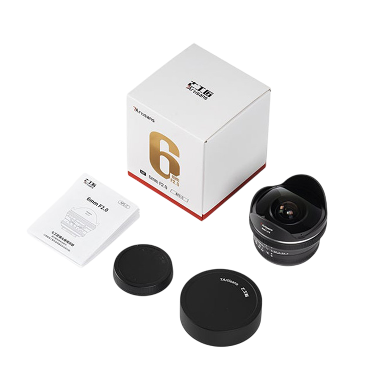 Объектив 7Artisans 6mm F2 Fisheye RF