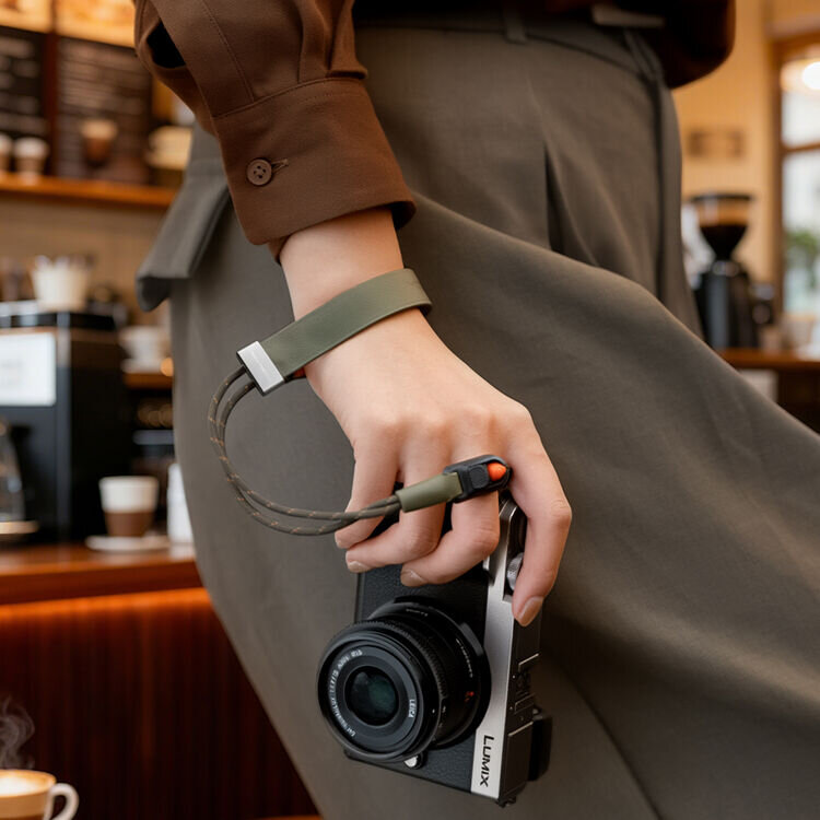 Ремешок на запястье PGYTECH Camera Wrist Strap Slim Vintage Зелёный