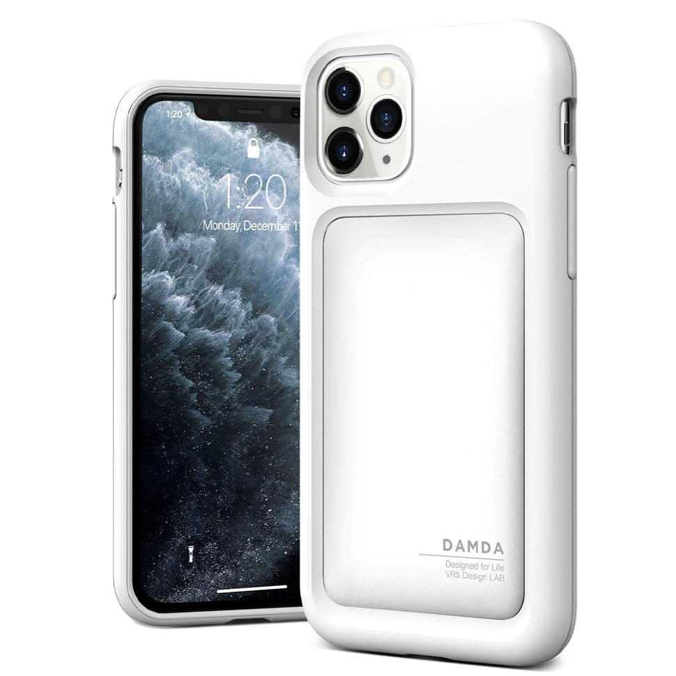 Чехол VRS Design Damda High Pro Shield для iPhone 11 Pro Max Cream White 