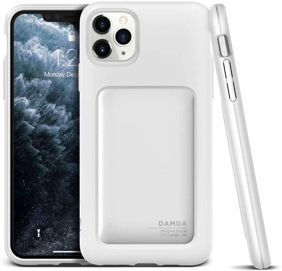 Чехол VRS Design Damda High Pro Shield для iPhone 11 Pro Max Cream White