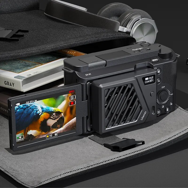 Система охлаждения Ulanzi CA25-B для камеры Sony/Canon/Fujifilm/Nikon Чёрная