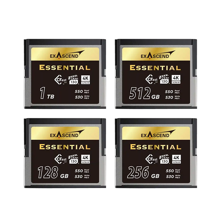 Карта памяти Exascend Essential CFast 2.0 256GB
