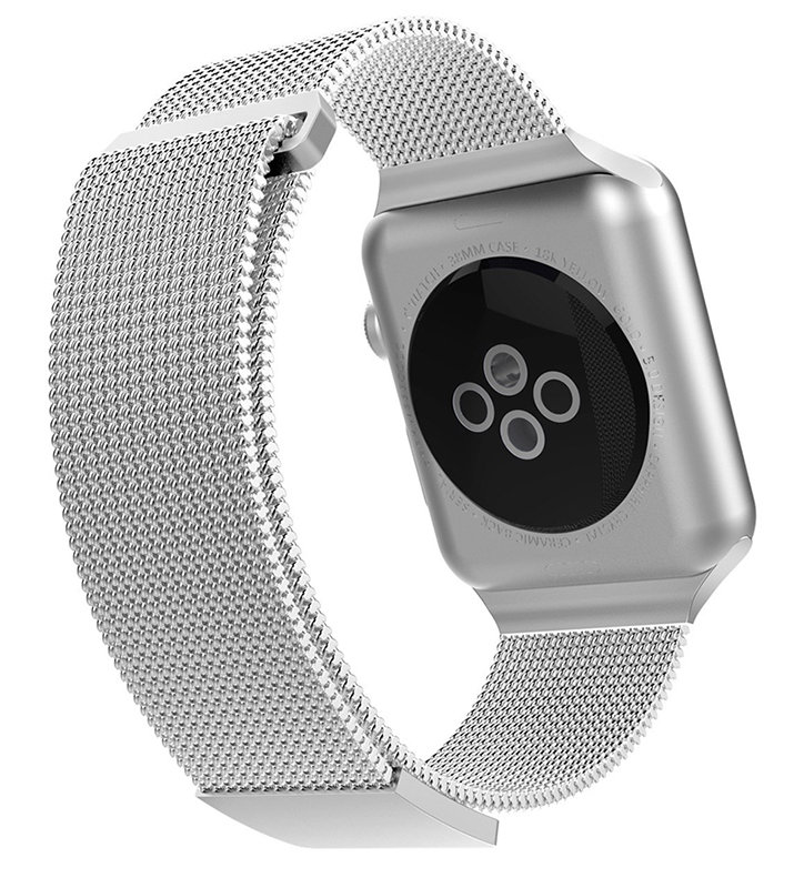 Ремешок X-Doria New Mesh для Apple Watch 38/40 мм Серебро