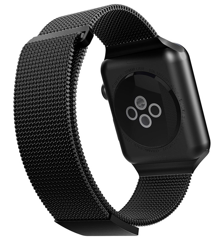 Ремешок X-Doria New Mesh для Apple Watch 38/40 мм Чёрный