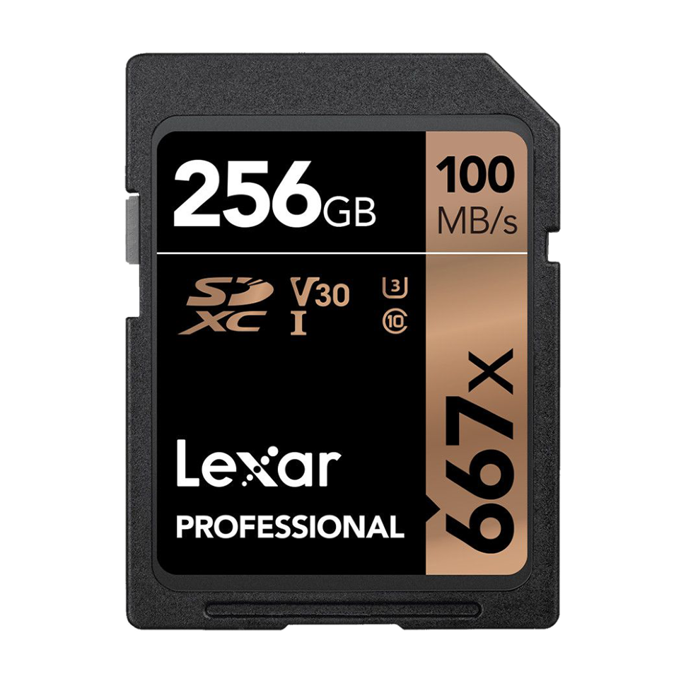 Карта памяти Lexar SDXC 256Gb V30 UHS-I U3 