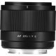 Объектив Viltrox Air AF 25mm F1.7 E-mount Чёрный - Изображение 262404
