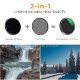 Светофильтр K&F Concept Nano-X CPL/ND4-64 62мм - Изображение 263261